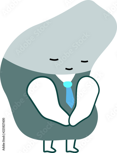 Comic cute monster vector