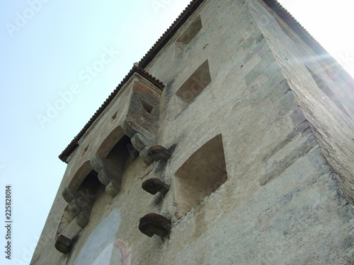 Torre della porta muraria di Glorenza, Trentino-Alto Adige, Italia photo