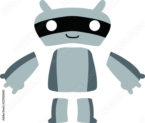 Comic cute monster vector