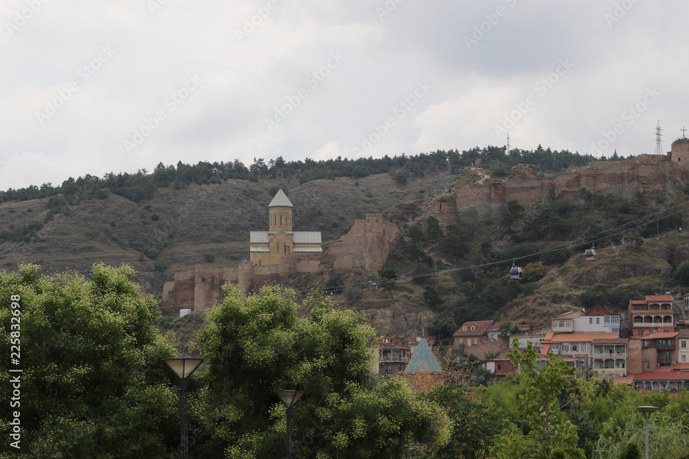 Narikala Fortress in Tbilisi was a defensive citadel of the city