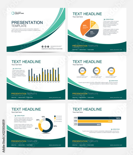 template presentation slides background design