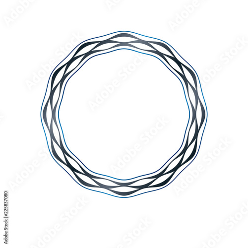 Award vintage circular fram...