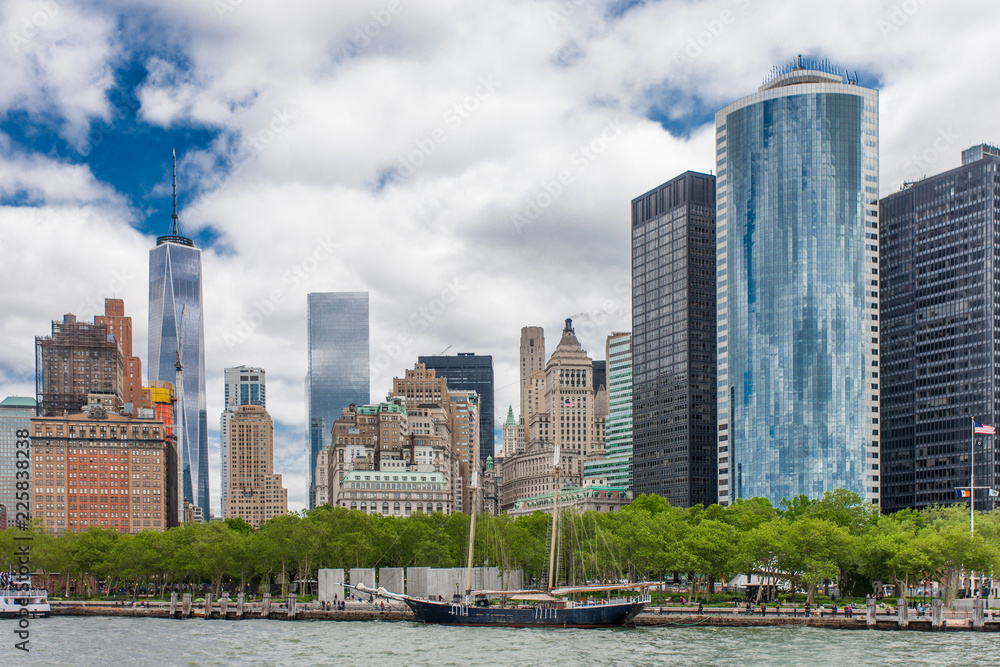 Manhattan skyline, New York, USA, circa May 2015 Manhattan skyline, New York, USA, circa May 2015