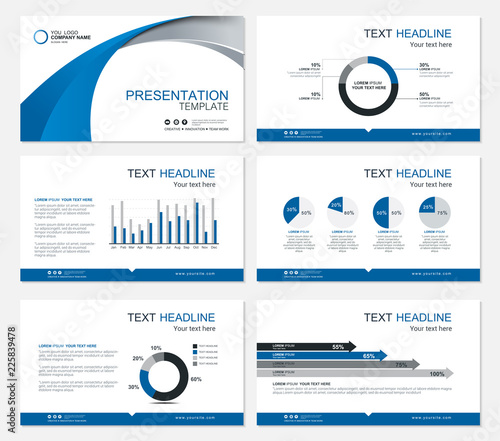 template presentation slides background design