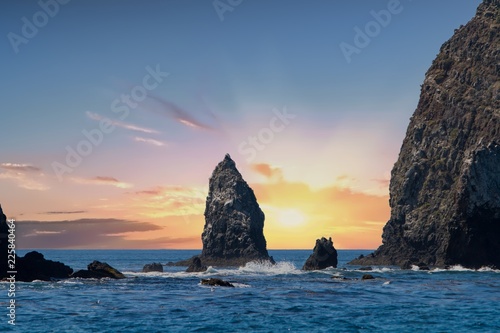 Rock near Anacapa Island, Channel Islands National Park, California