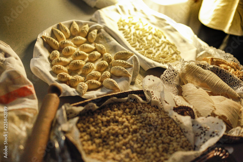 preparazione di pasta fresca - tipico piatto Sardo - Cullurgionis photo