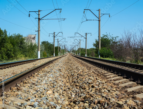 Railway track photo