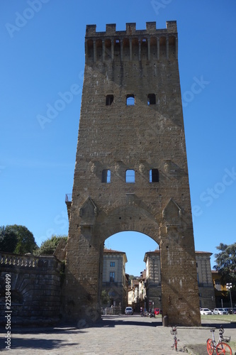 Tower of San Niccolò, Florence, Italy photo