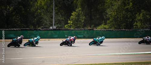 Moto GP Brno 3 - 5 August 2018. Czech Grand Prix. Motorbike ( motorcycle ) ring race.