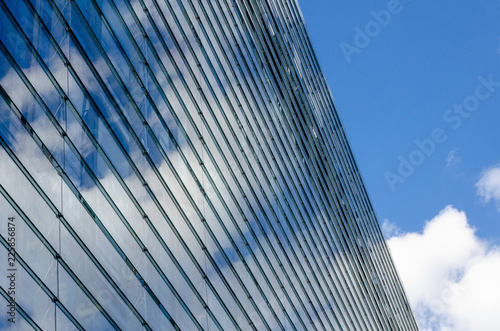 bright glass architecture facade