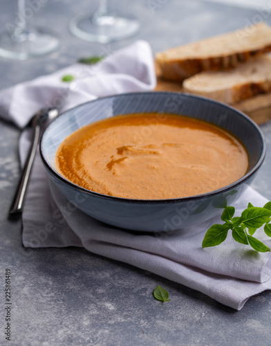 Pureed vegetable soup