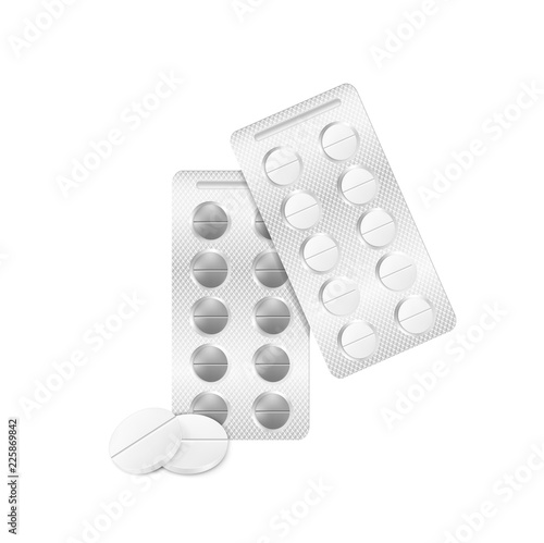 Realistic blister pills