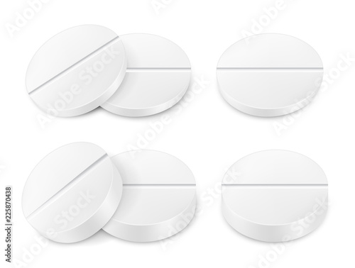White round tablets