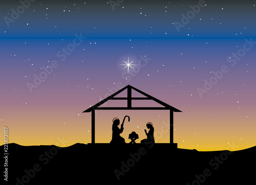 Baby Jesus in a Manger