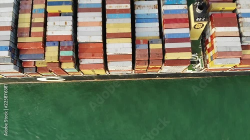ma wan cargo ship through the gulf photo