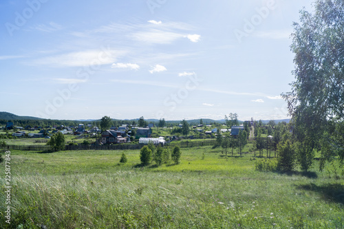 village in the mountains