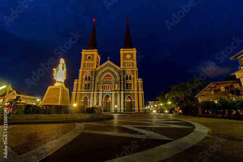 Maephra Patisonti Niramon Church, CHANTABURI,THAILAND photo