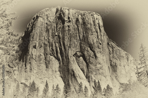 El Capitan in Yosemite National Park, California, USA
