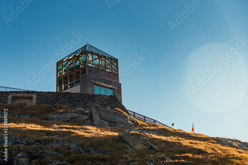 Wilhelm Swarovski Beobachtungswarte auf der Kaiser Franz Josefs Höhe am Großglickner, Österreich photo