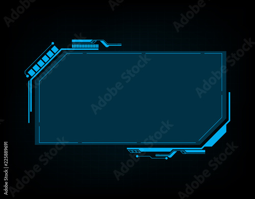 Abstract hi tech futuristic template design.vector illustration.