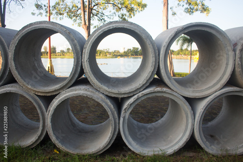 industrial concrete pipe for building construction