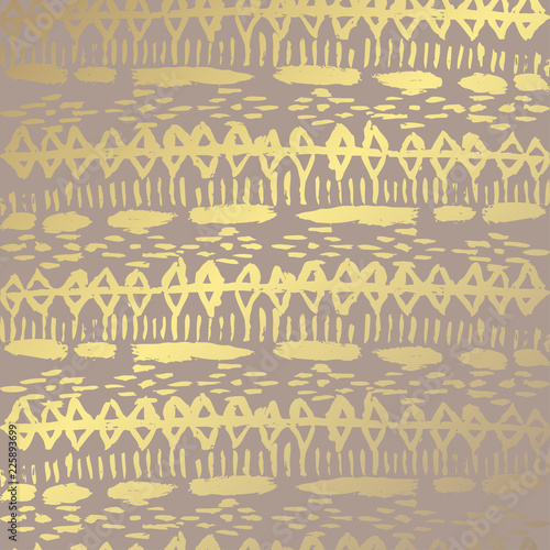 golden floral pattern