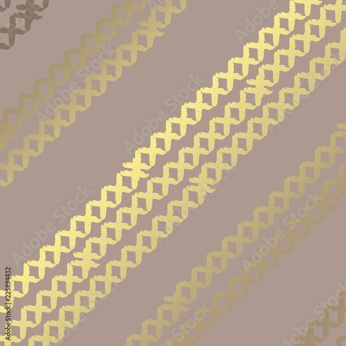 golden floral pattern