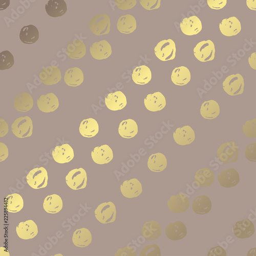 golden floral pattern