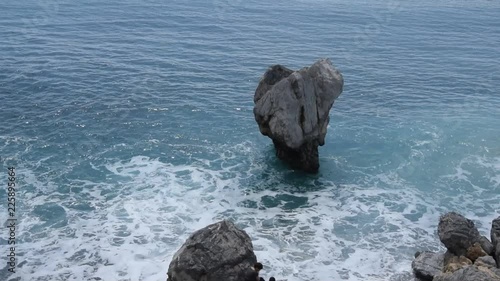 Felsen am Preveli-Strand, Kreta photo