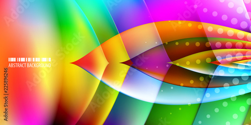 Geometric colorful abstract background