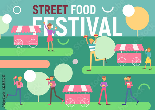 Street Food Festival Poster