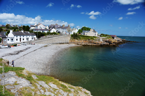 Moelfre and its beautiful south beach on Anglesey