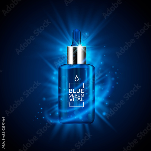 Beauty product advertising concept for cosmetic. Vector illustration