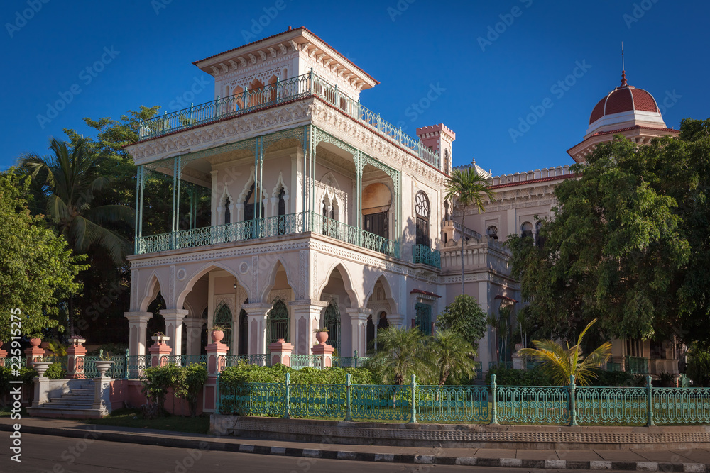 Exteriors of Valle Palace (Palacio de Valle), Cienfuegos, Cuba