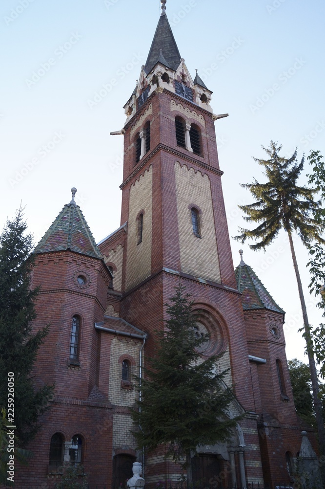 The reforming church in Deva - Transylvania, Romania