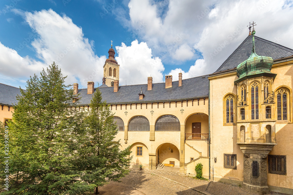 The Italian Court, palace in Kutna Hora, Czech Republic, Europe.