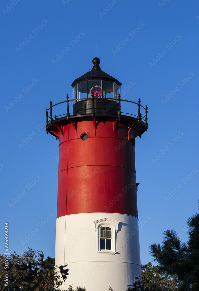 Nauset Lighthouse, Cape Cod National Seashore, Eastham, Cape Cod, Massachusetts, USA. Nauset Lighthouse, Cape Cod National Seashore, Eastham, Cape Cod, Massachusetts, USA.