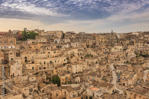 Matera village, Italy