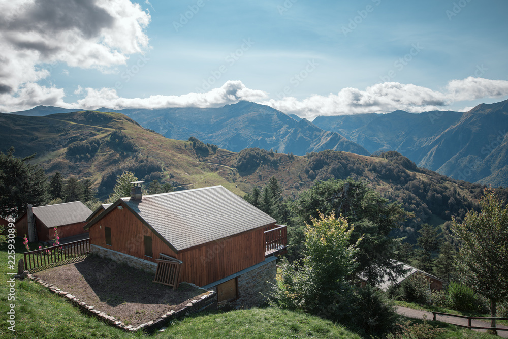 Station de ski de Guzet en été