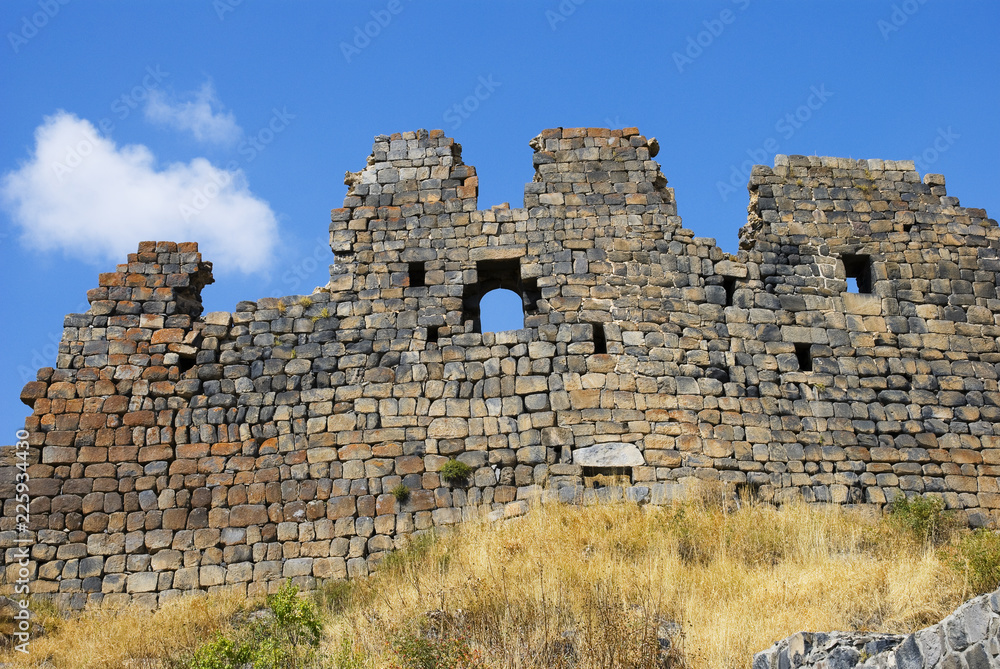 A fragment of the fortress Amberd A fragment of the fortress Amberd