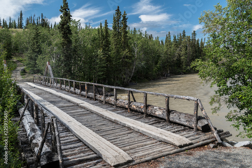 old wooden bridge