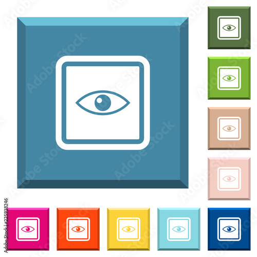 Invert object white icons on edged square buttons
