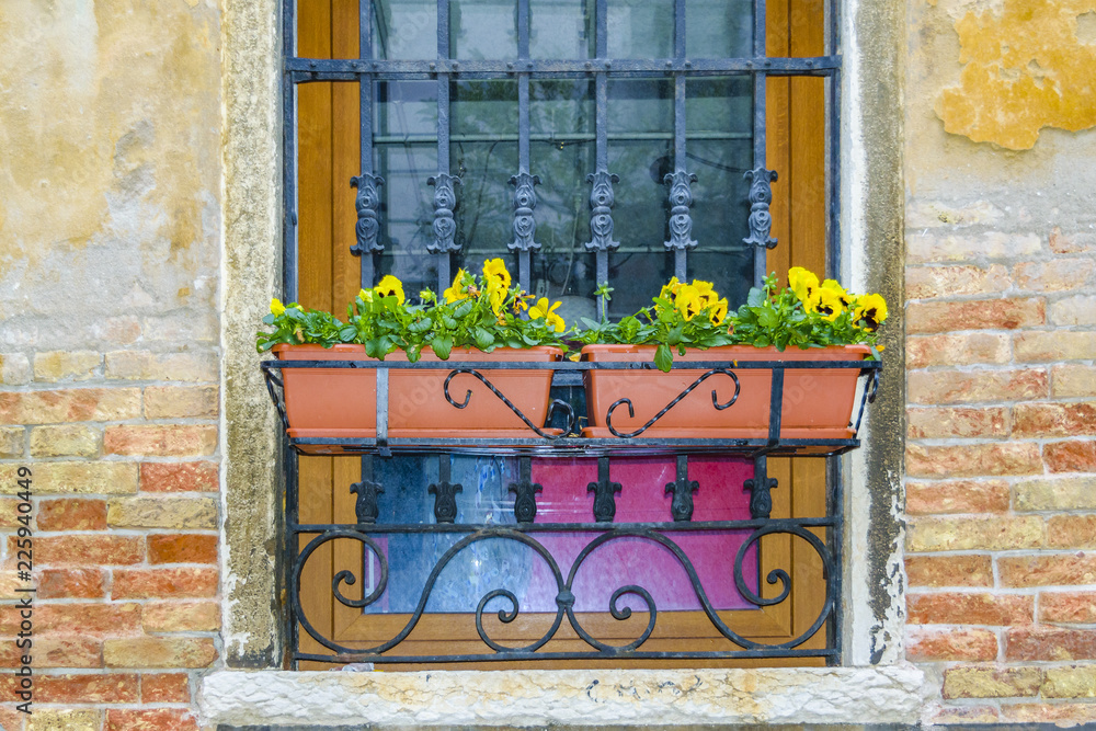 Exterior Window House, Venice, Italy