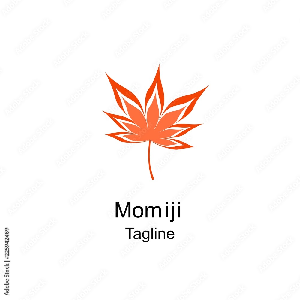 logo from momiji leaf logo from momiji leaf