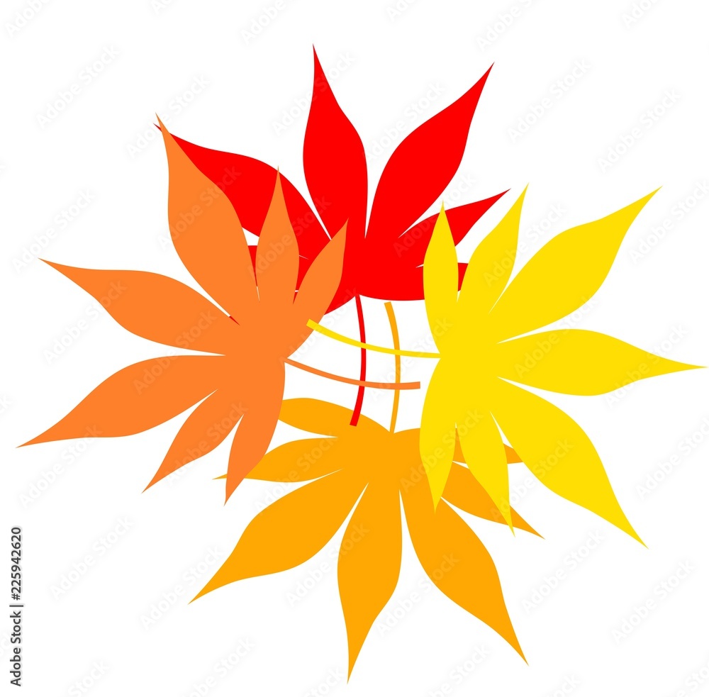 frame of momiji leaves frame of momiji leaves