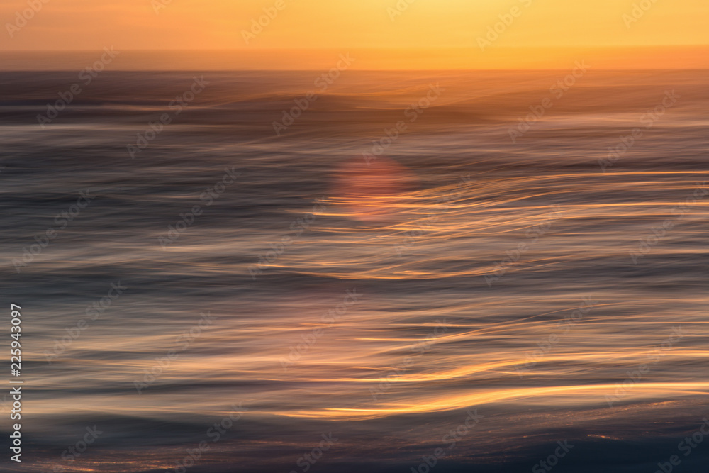Fototapeta premium sunset over the sea