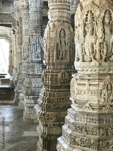 Φωτογραφία Ranakpur Jainist temple in Rajasthan, India