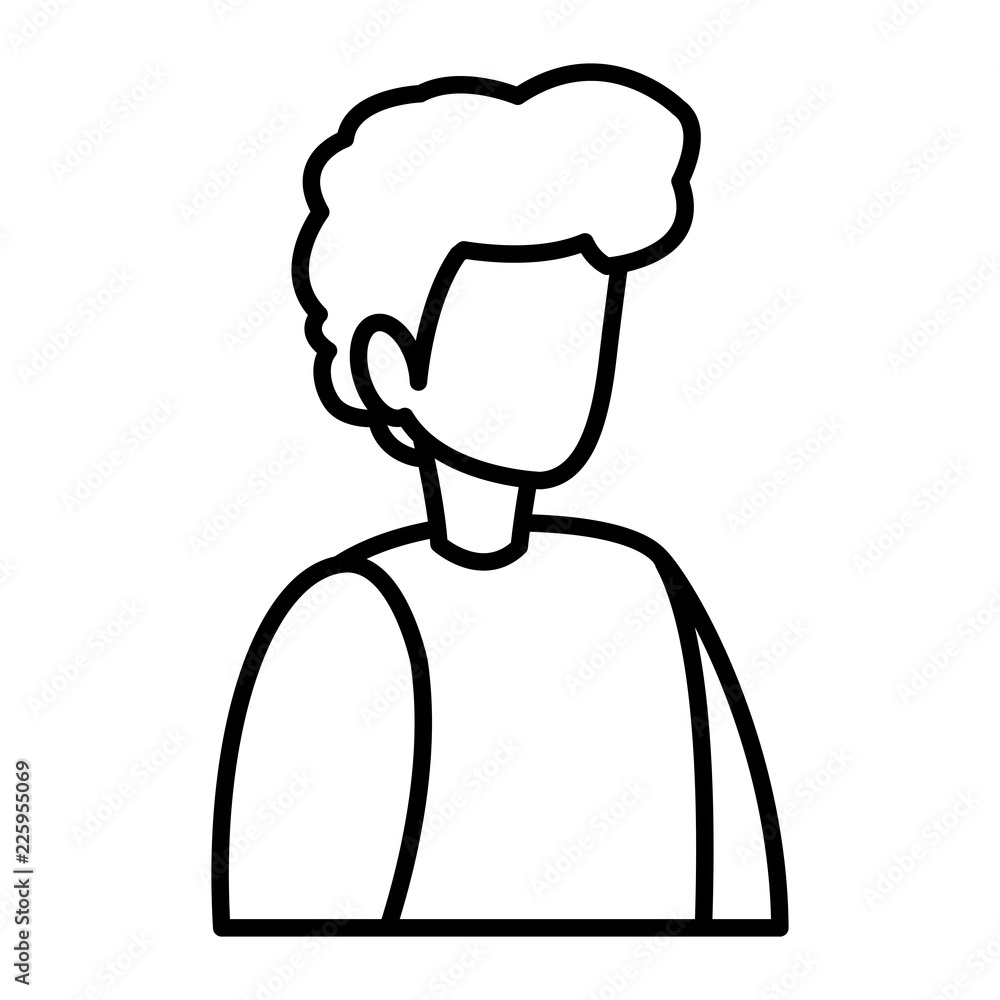 young man modeling character young man modeling character