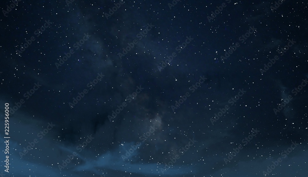 Obraz premium Deep space. Background texture. Realistic cosmos illustration.