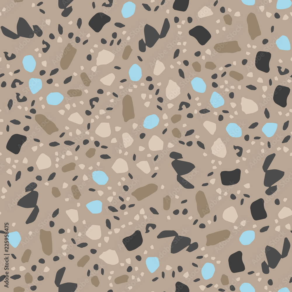 Terrazzo pattern. Vector illustration Background for print home decor, interior, fabric, textile, paper Terrazzo pattern. Vector illustration Background for print home decor, interior, fabric, textile, paper